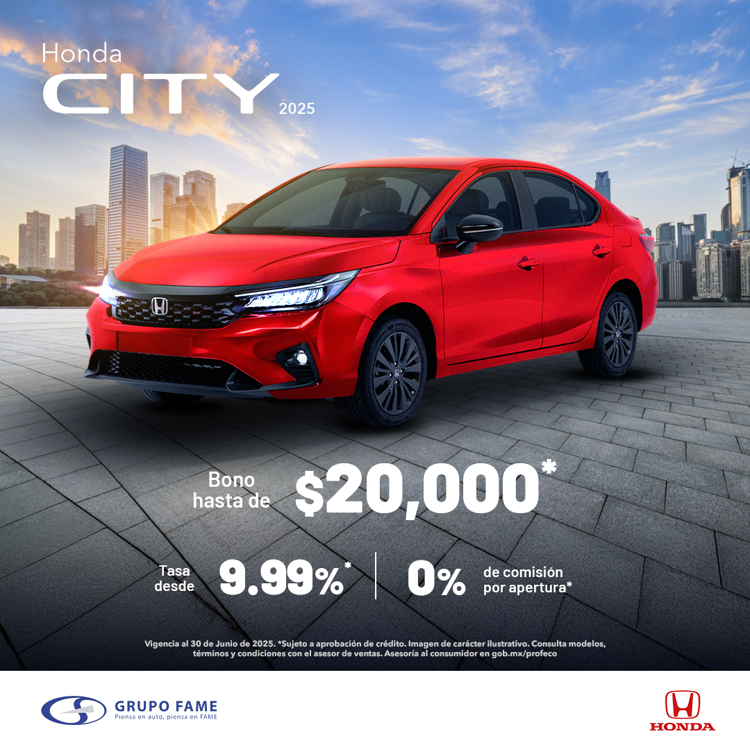 Promoción 1 de Honda
