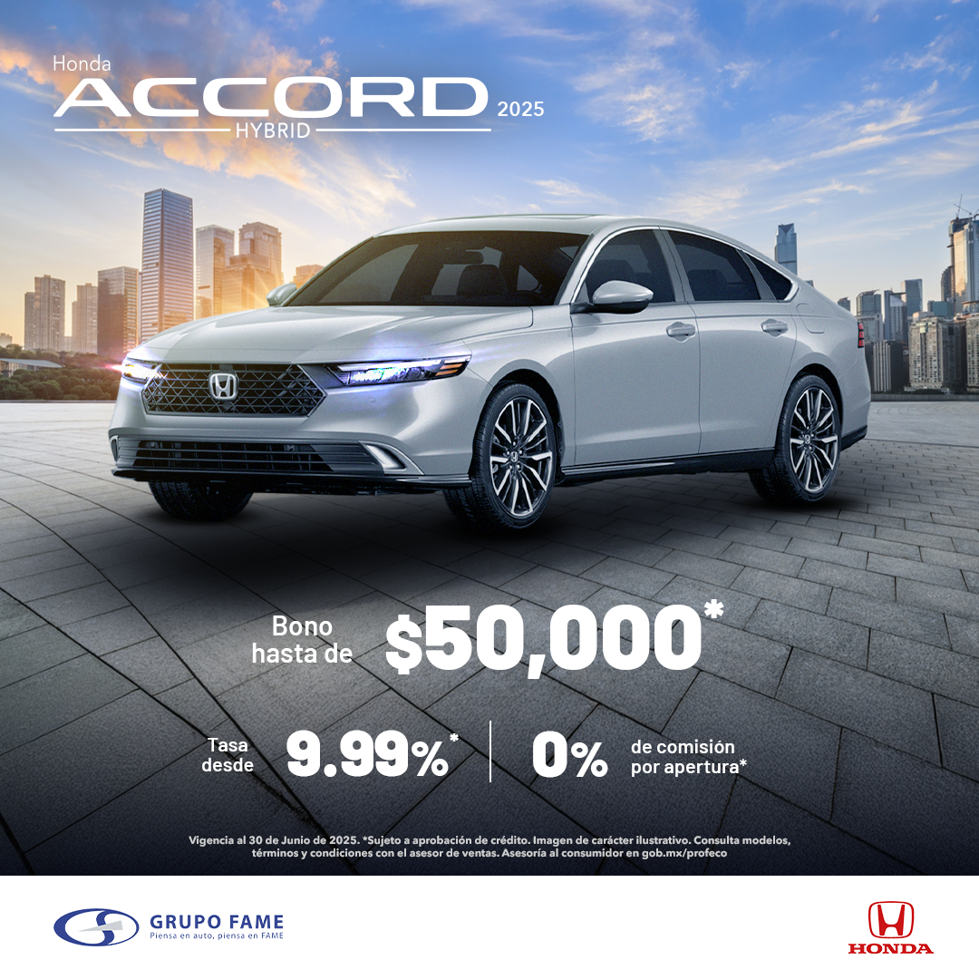 Promoción 3 de Honda